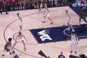 今年在NBA一起拿冠军了！霍姆格伦大学时期被杰伦威无情军训